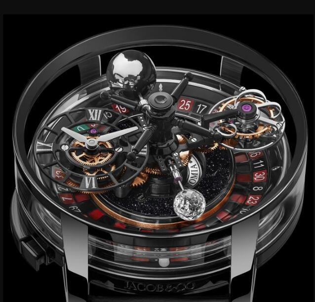 Jacob & Co. ASTRONOMIA CASINO BLACK Watch Replica AT160.41.AA.AA.ABALA Jacob and Co Watch Price